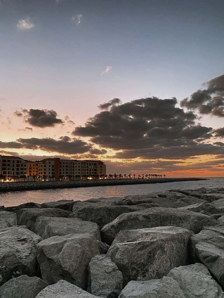 Sunset in Dubai